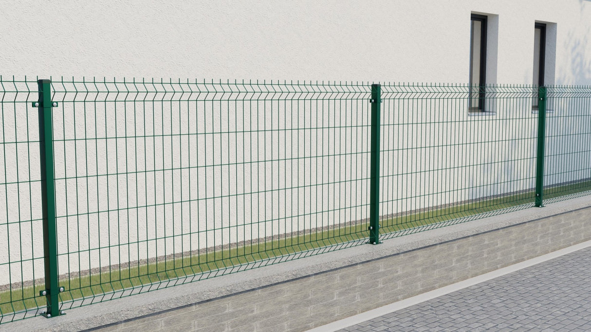 Svařovaný panel ZnPVC 2500x1230x4mm zelená