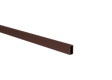 Hliníková lamela, 20x10x1,5-6000mm, hnědá RAL8017