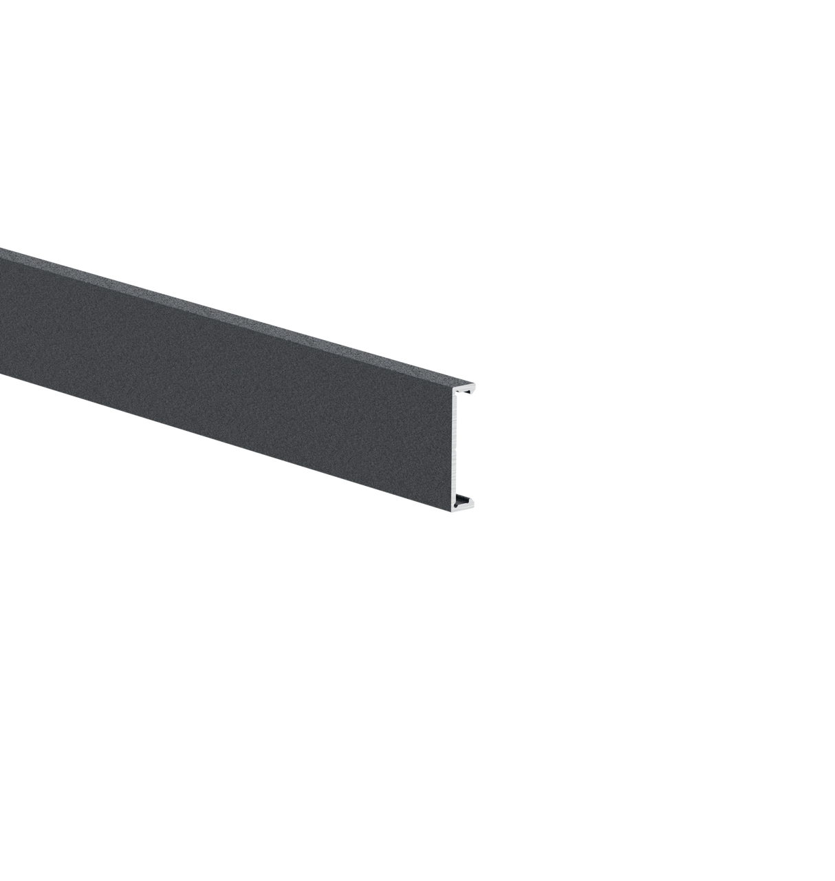 Hliníková fasádní lišta 25x6-6000mm R7016