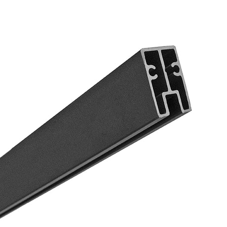 Hliníková příčka vrchní, 1820mm antracit pro WPC plotové desky