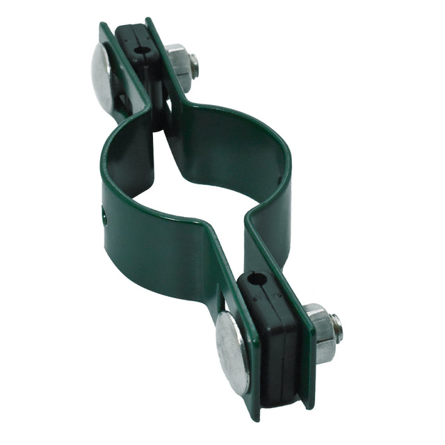 Objímka průběžná na kulatý sloupek D48mm ZnPVC