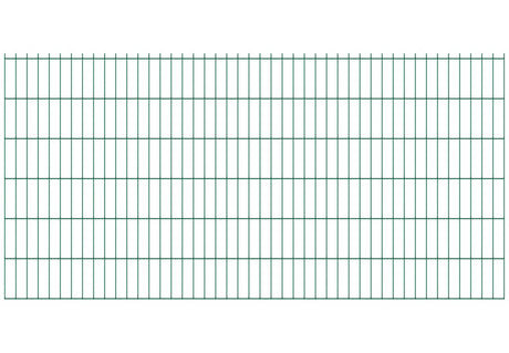 Svařovaný panel N2D 2490x1230mm D5/4/5mm, zelený