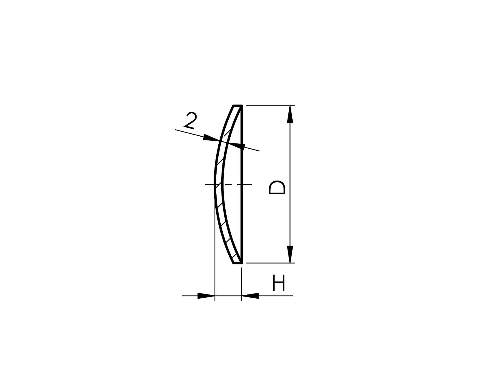 Záslepka AISI304, D33,7/h6mm/t2mm