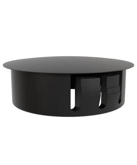 Záslepka pro AL profil - černá, PVC, D33mm