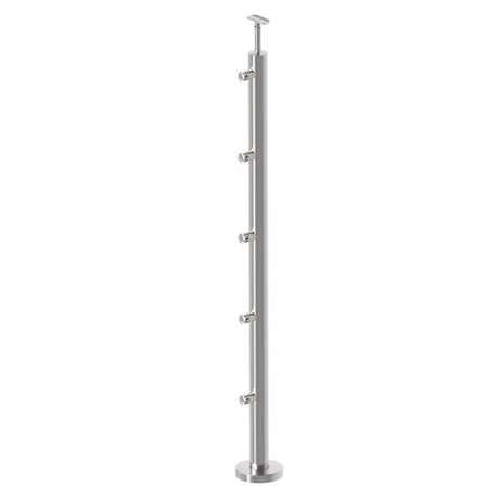 Sloupk antikor D42,4/5x12mm, v=100cm,VK-schod,lesk
