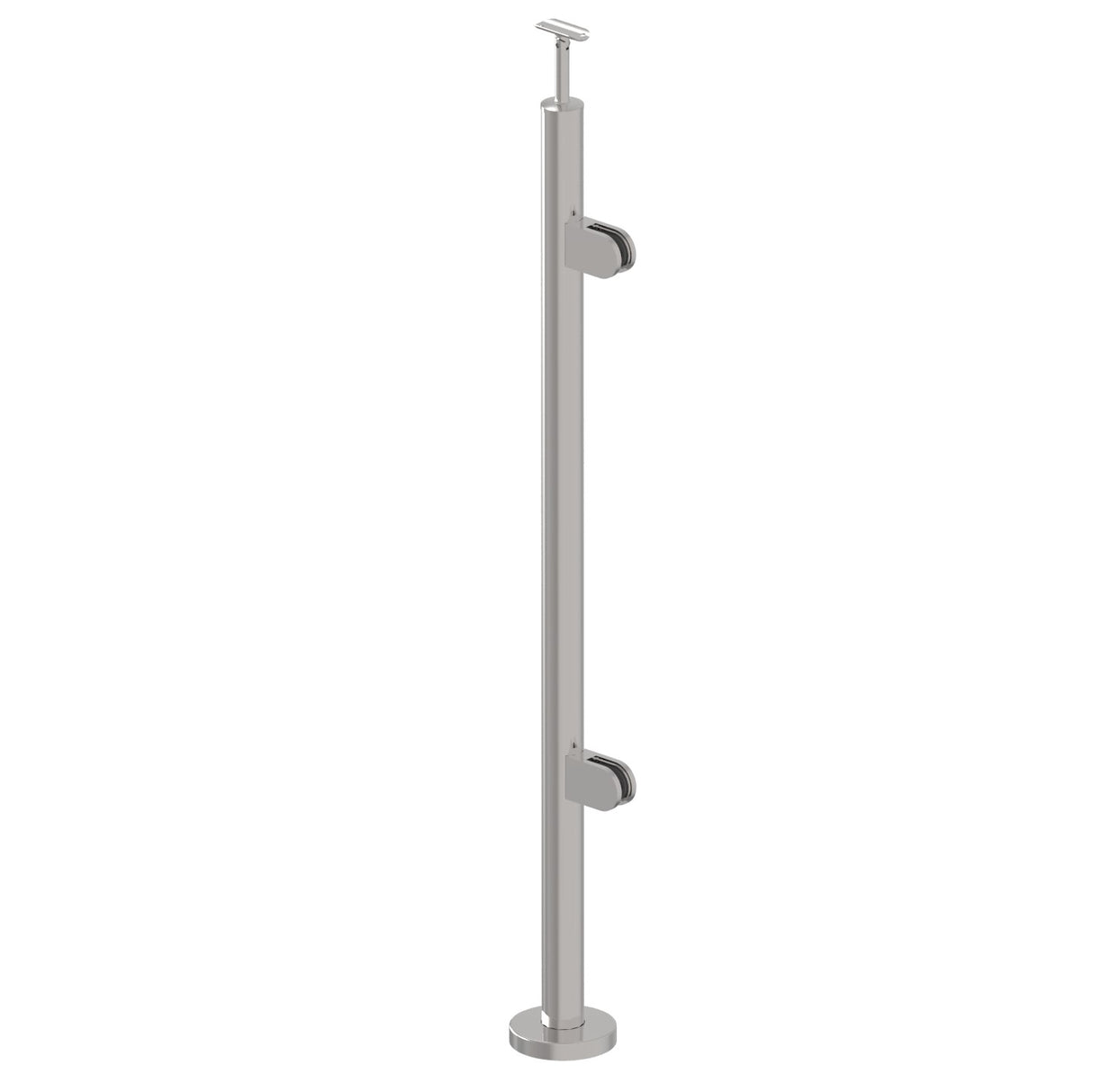 Sloupek nerezový D42,4/2x držák,v=100cm,VK-schod