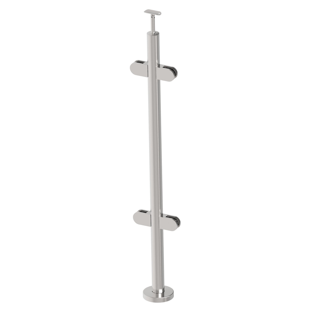 Sloupek nerezový D42,4/4x držák,v=100cm,VK-schod A
