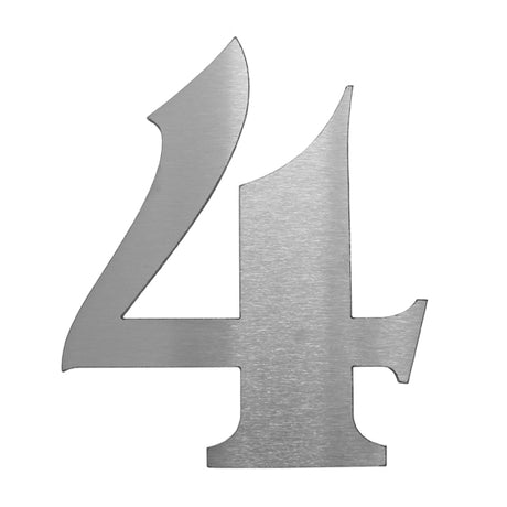 Kovaný produkt "4" 185mm, hr.3mm, AISI 316