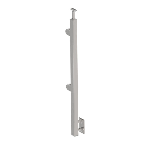 Sloupek nerezový , BK-rovné AISI304, 40x40x2/2xmod