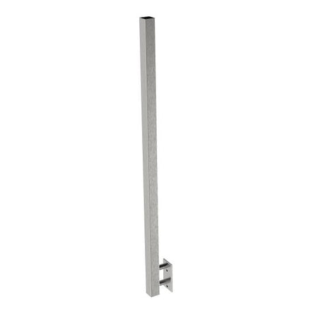 Sloupek antikor, BK-rovné AISI316-40x40/H1000mm