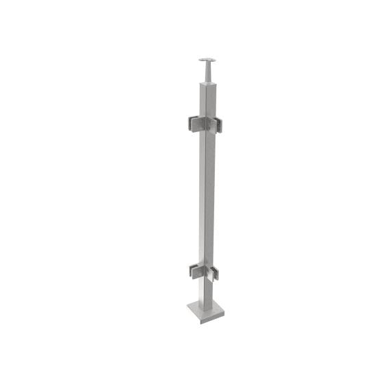 Sloupek AISI304, 40x40x2/4xmodel22/H1000mm