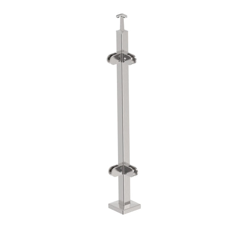 Sloupek AISI304, 40x40x2/4xmodel22/H1000mm
