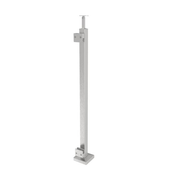 Sloupek nerezový , VK AISI304, 40x40x2/4xmodel22/H