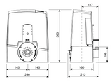 CAME pohon pro posuv. brány, set, max 800kg, 24V