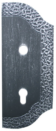 Štítek bránový zdobený - pravý 265x105, t3mm, 85mm