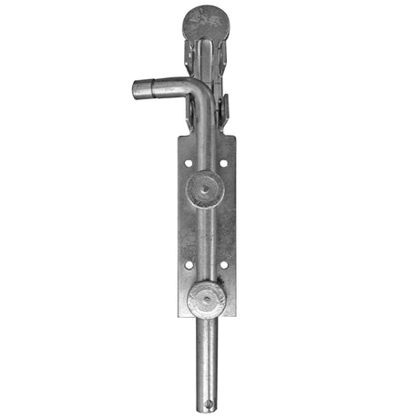 Zástrč brány -na zajištění vis. Zámkem L=160mm, Zn