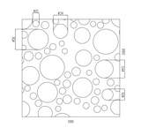 Designový 3D plech - Zn