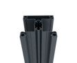 Hliníkový plotový sloupek 70x70 pro lamelové výplně - 6000mm R7016