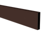 Hliníková lamela, 20x100x1,1-6000mm, hnědá RAL8017