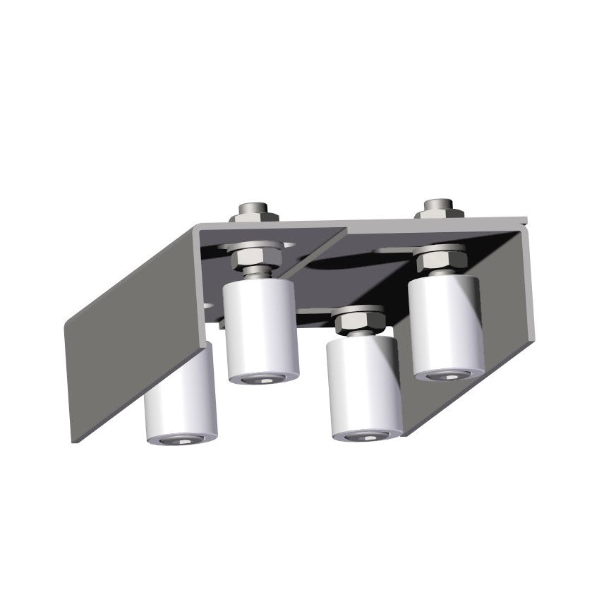 Vedení horní-4 rolky INOX, 135-175x220mm