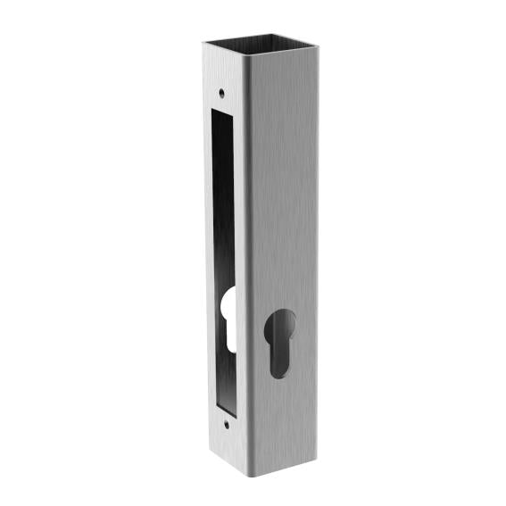 Zámková krabice k zámku H/36-20A, Inox 40x40mm
