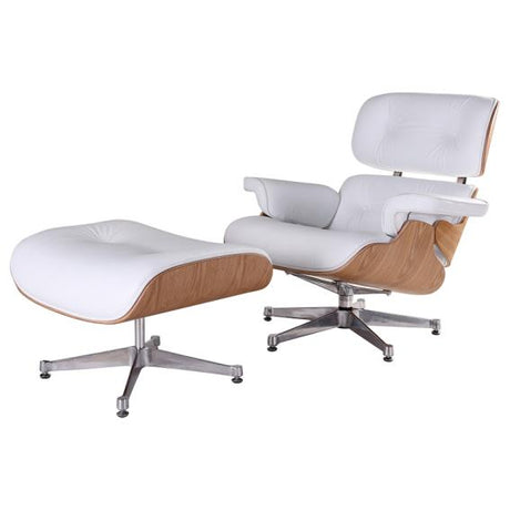 kožené křeslo Charles & Ray Eames replika jaseň