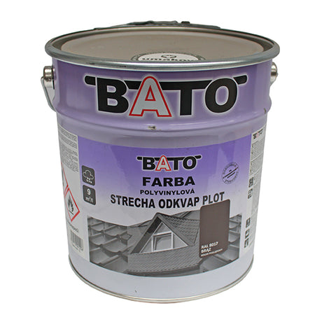 Barva polyvinylová, hnědá RAL8017 satin 6,3kg (5L)