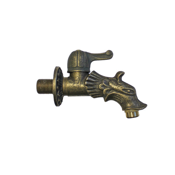 Kohoutek na vodovod, mosaz, 1/2" závit, L 110mm