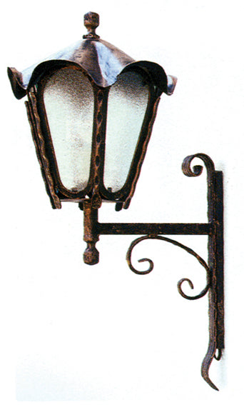 Lampa na stenu 630xD330mm, patina, black