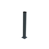 Jeklový sloupek s patkou ZnPVC RAL 7016 40x60x1800