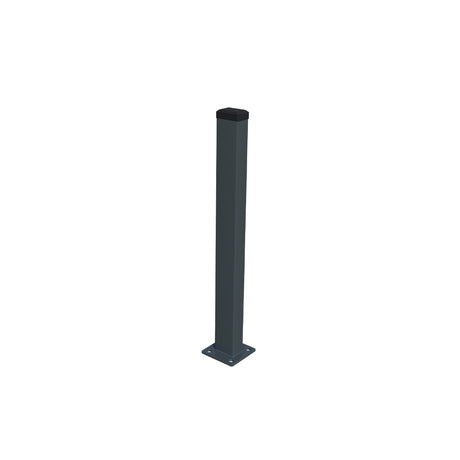 Jeklový sloupek s patkou ZnPVC 40x60x1400mm