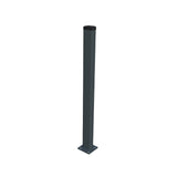 Jeklový sloupek s patkou ZnPVC RAL 7016 40x60x1800