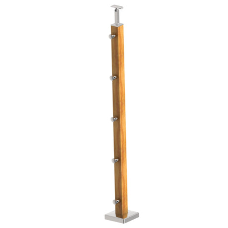 Sloupek BUK (BEECH) JP 40x40, H1000,VK-Schodisko