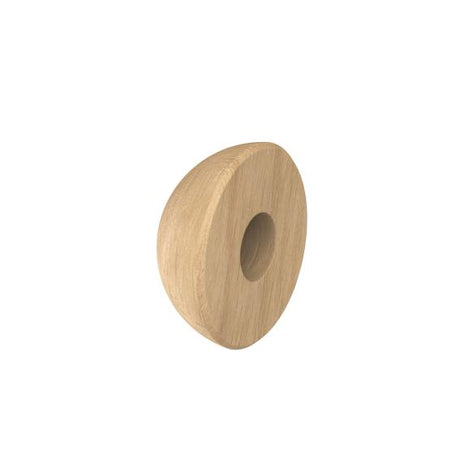 Ukončení madla půlkulaté DUB nelak. DUB (OAK)