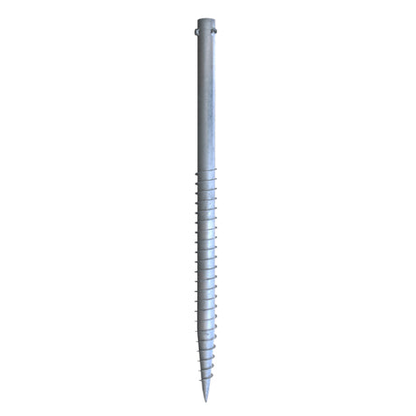 Zemní vrut Zn 76x3,0x1600mm, 3xM16