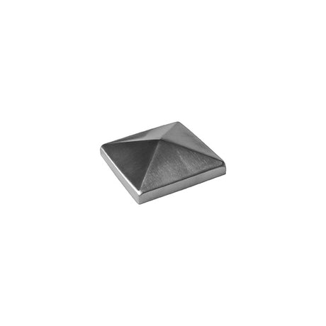 Záslepka čtvercová pro sloupek 50x50mm, AISI 304