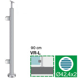 Sloupek nerezový , VK-rovné AISI304, D42,4/2xmodel