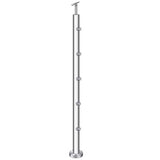 Sloupk antikor D42,4/5x12mm, v=100cm,VK-schod,lesk