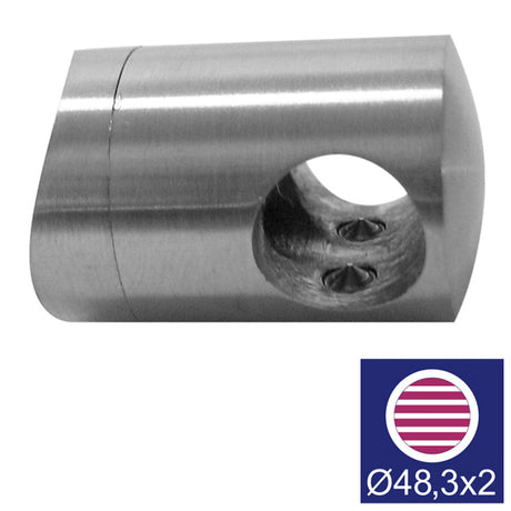 Nerezový držák prutů AISI316, d12/D48,3mm