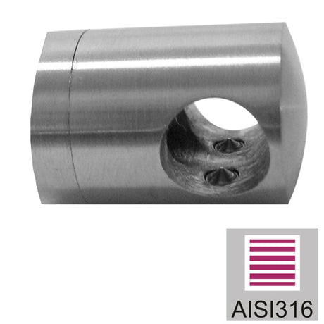 Držák výplně-spojka D12 - JP sloupek AISI 316 AISI