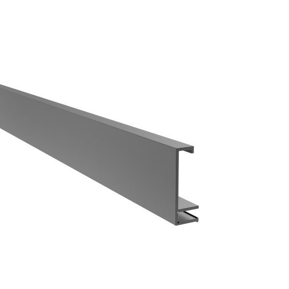 Hliníkový plotový adaptér pro výplně - 1700mm krycí lišta