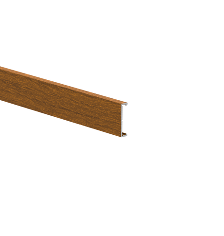 Hliníková fasádní lišta 25x6-6000mm W03