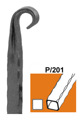 Jekl kovaný,profil jäckle,plot,brána,zábradlí h300