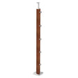 Sloupek antikor JP40x40x2mm, v = 100cm, VK-schod A