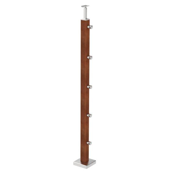 Sloupek antikor JP40x40x2mm, v = 100cm, VK-schod A