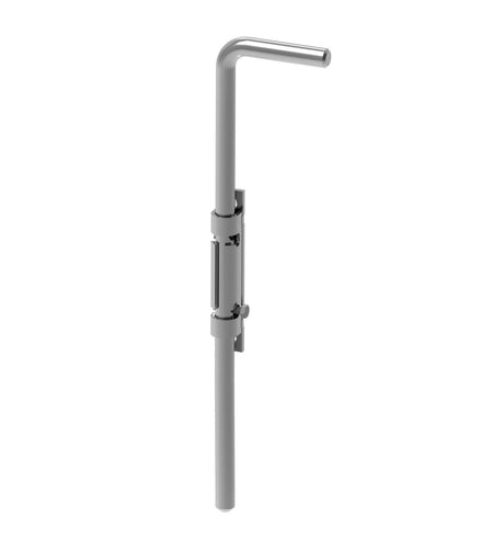 Zástrč brány, Inox, prodloužený