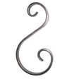 Kovaný prvek h200, b85/50, 12x6mm