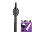 Kovaná špice,brána,plot,plotová tyčka h155, b35, n