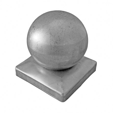 Krytka na sloupek s koulí 100x100, D100, t1mm