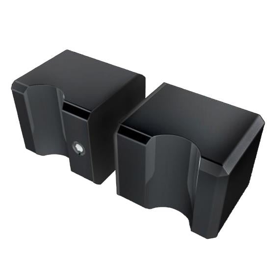 Madlo pro skleněné dveře 30x30mm BLACK